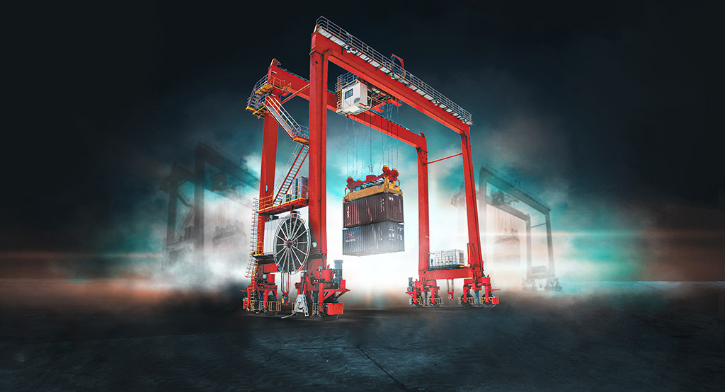 RUBBER TYRE GANTRY CRANE (RTG)