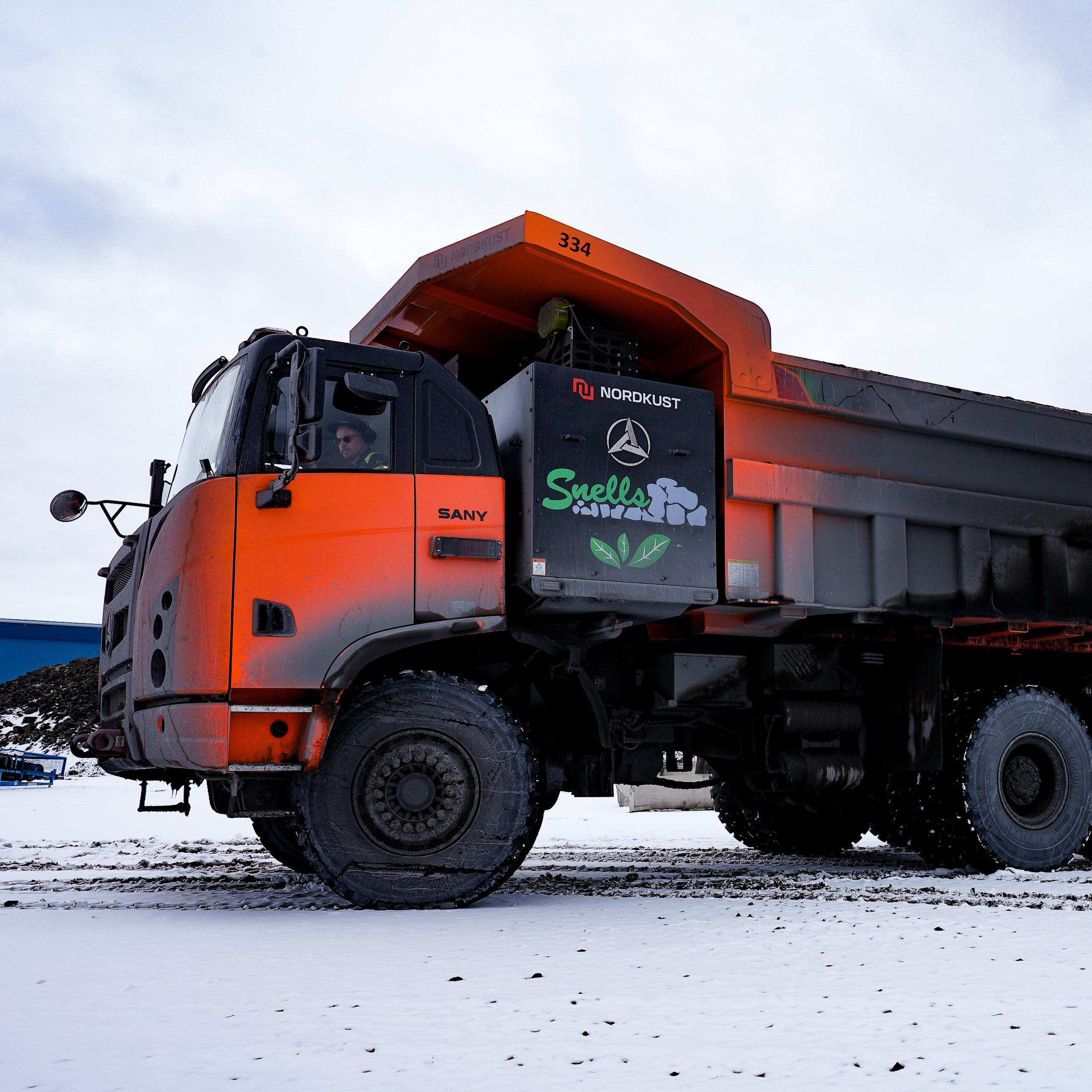Update on the electric SKT105E mining trucks in Svappavaara!